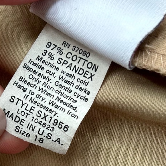 VINTAGE Y2K 90s Brown Sueded Cotton Tiered Ruffle Midi Skirt Boho Western Sz 18 - Picture 8 of 8